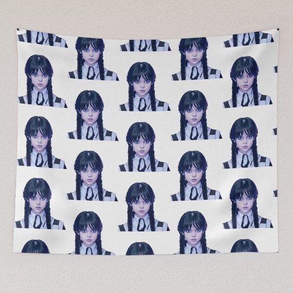 Item preview, FAN ART WENSDAY-ADDAMS, AI ART   designed and sold by BevisytClement.