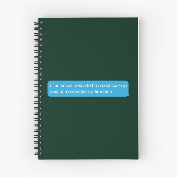 Item preview, i find social media to be a soul sucking void of meaningless affirmation.  designed and sold by BevisytClement.