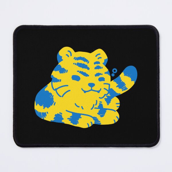 Item preview, Sleepy Chonky Tiger designed and sold by barkandwooffle.