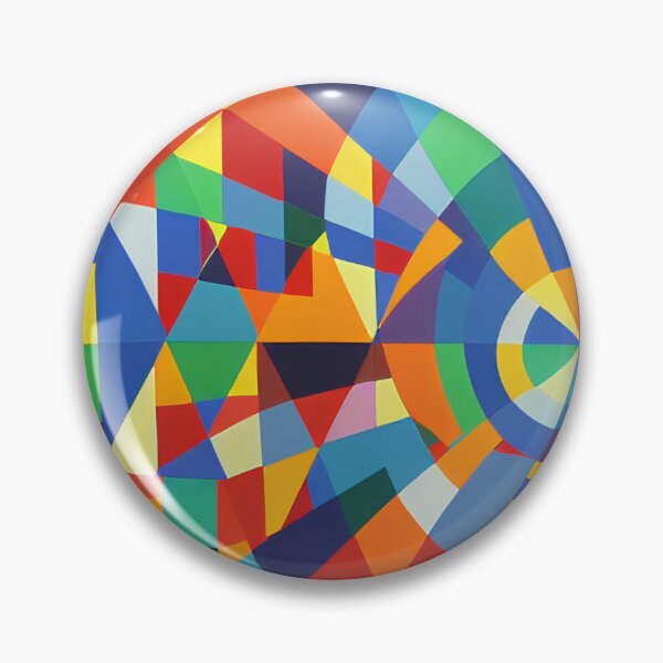 Item preview, The Geometric Illusion of The Art of Geometry  [AI generated, AI art ,schoolbag aesthetic ] designed and sold by 3ac-Arts.