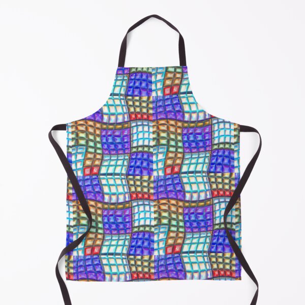 Item preview, Geometric Weave, Mosaic Bead Tile, AI Seamless Pattern designed and sold by KLP-Magick.