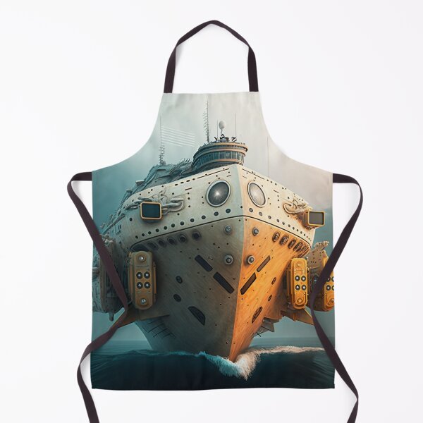 Item preview, The Unknown Ship Canvas Print Colorful Modern Digital Art designed and sold by Acnologiaa.