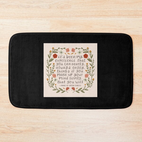 Item preview, Anne of Green Gables Enjoy Things Quote69 designed and sold by Loganferretl.