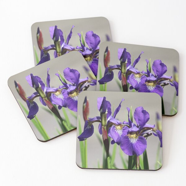 Item preview, Purple Iris Flower designed and sold by TrulyLoveNature.