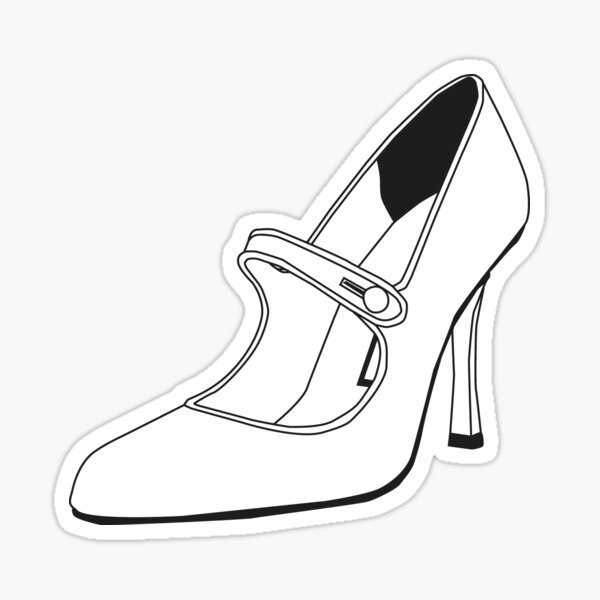 The shoe Sticker