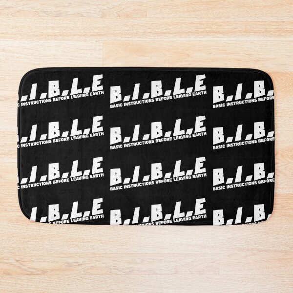 Item preview, B.I.B.L.E BASIC INSTRUCTIONS BEFORE LEAVING EARTH designed and sold by CRINGEWORTHY TEES.