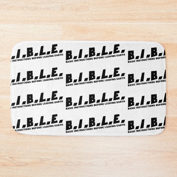 Item preview, B.I.B.L.E. BASIC INSTRUCTIONS BEFORE LEAVING EARTH designed and sold by CRINGEWORTHY TEES.