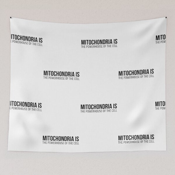 Item preview, Mitochondria is the powerhouse of the cell designed and sold by Legendario00.