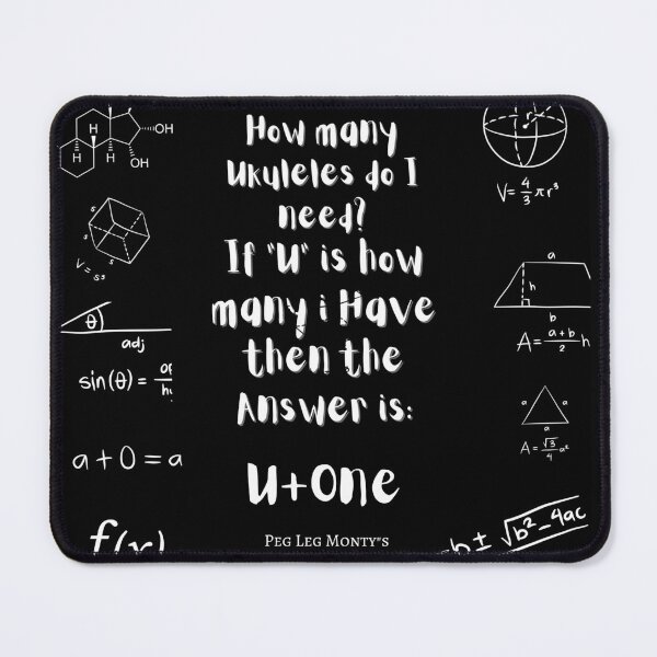 Item preview, How Many Ukuleles Do I need T shirt designed and sold by PegLeg-Montys.