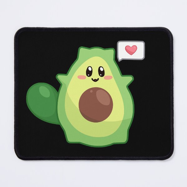 Item preview, kawaii avocado cat perfect for cat and avocado lovers designed and sold by ZerpaGiovanna.