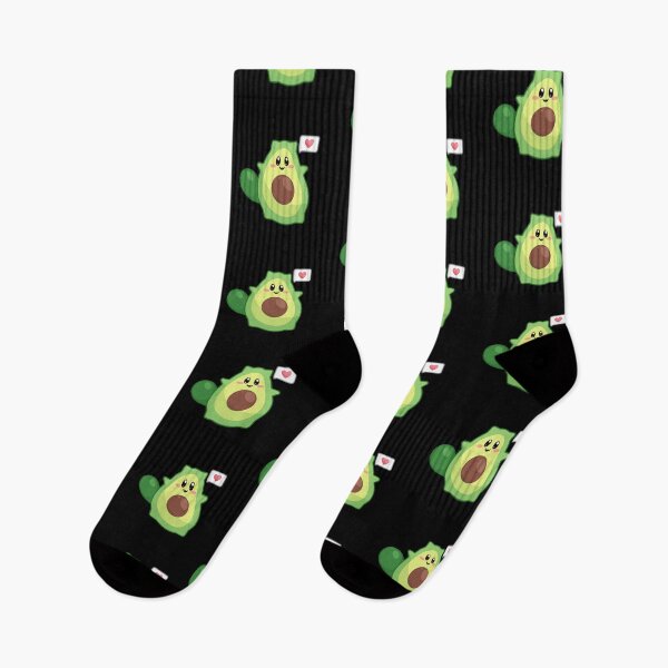 Item preview, kawaii avocado cat perfect for cat and avocado lovers designed and sold by ZerpaGiovanna.