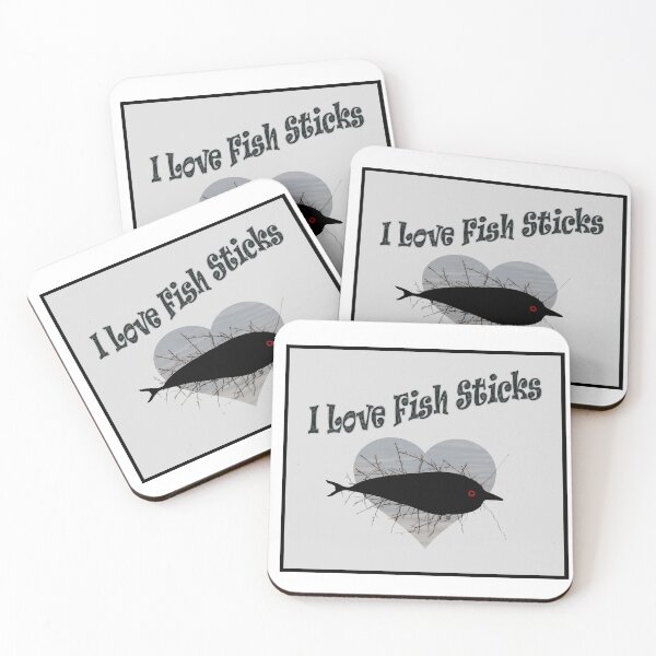 Item preview, I Love Fish Sticks designed and sold by CarolM.
