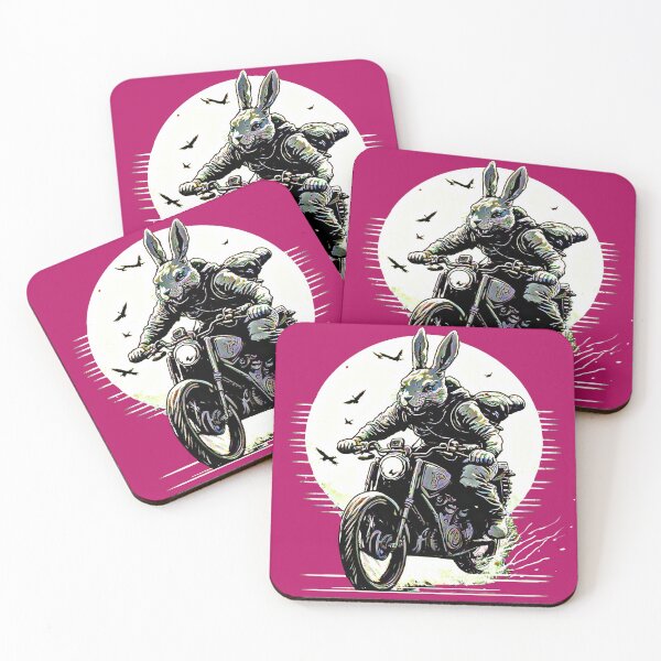 Item preview, Rabbit Biker designed and sold by Pondfly-Artwork.