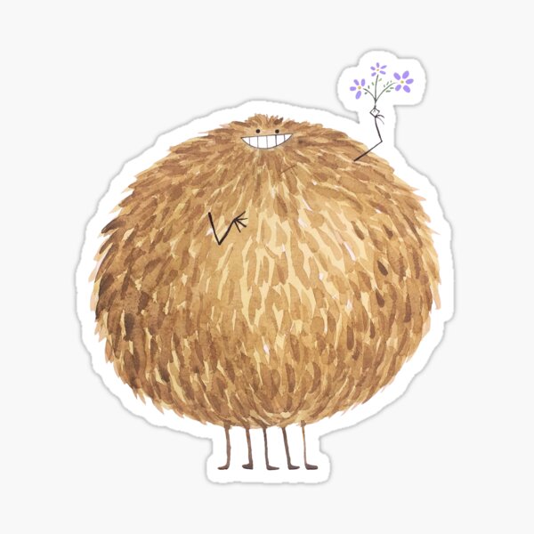 Poofy Bambatta Sticker