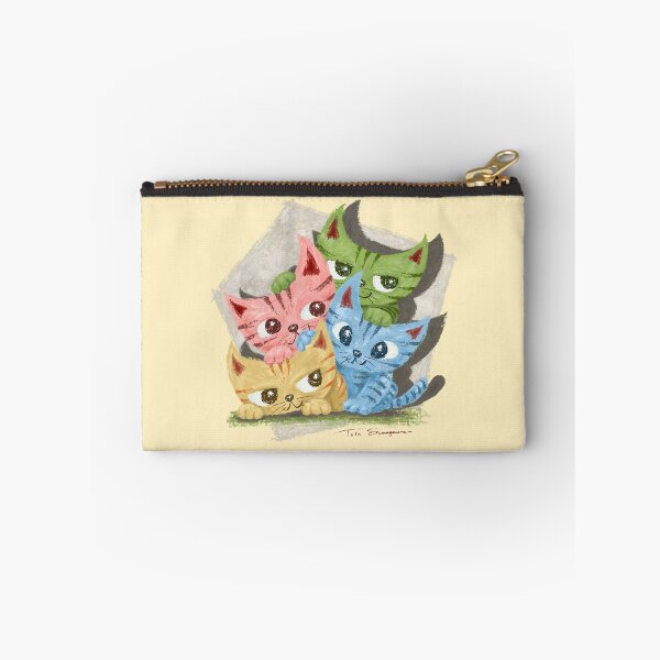 Item preview, group of colorful cats designed and sold by Toru Sanogawa.