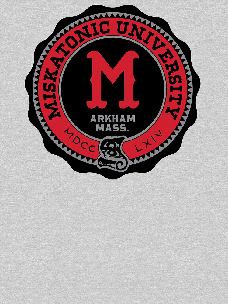 Thumbnail 7 of 7, Classic T-Shirt, Miskatonic University Pin designed and sold by HPLHS.