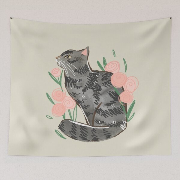 Item preview, Classic Blotched Tabby Cat designed and sold by aymeigh.