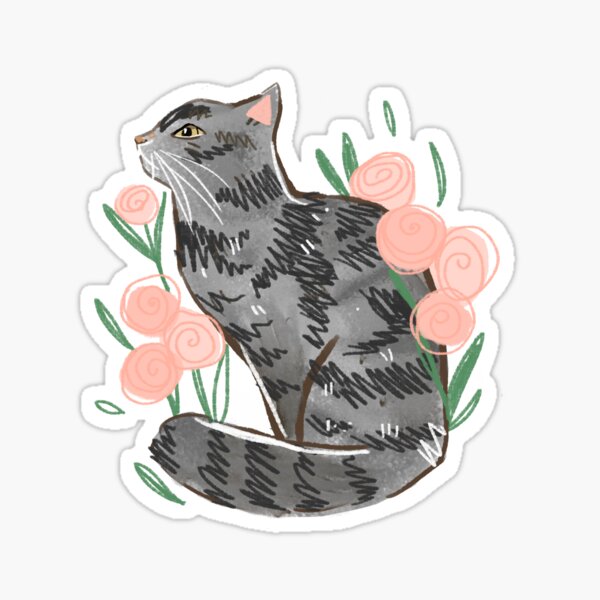 Item preview, Classic Blotched Tabby Cat designed and sold by aymeigh.