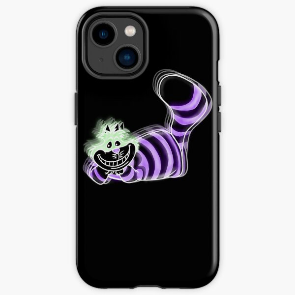 Neon Cheshire Cat iPhone Tough Case
