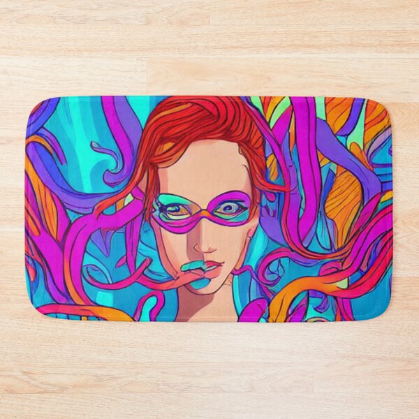 Item preview, Psychedelic Artwork Woman with Tentacles designed and sold by Mindscyther.