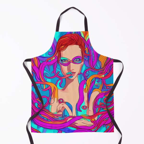 Item preview, Psychedelic Artwork Woman with Tentacles designed and sold by Mindscyther.