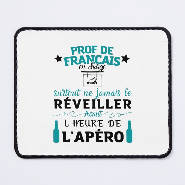 Item preview, Gift Humor Man French teacher Christmas birthday designed and sold by RomualdGR.