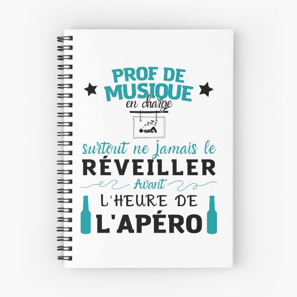 Aperçu de l'œuvre Cadeau Humour Homme prof de musique Noel anniversaire créée et vendue par RomualdGR.