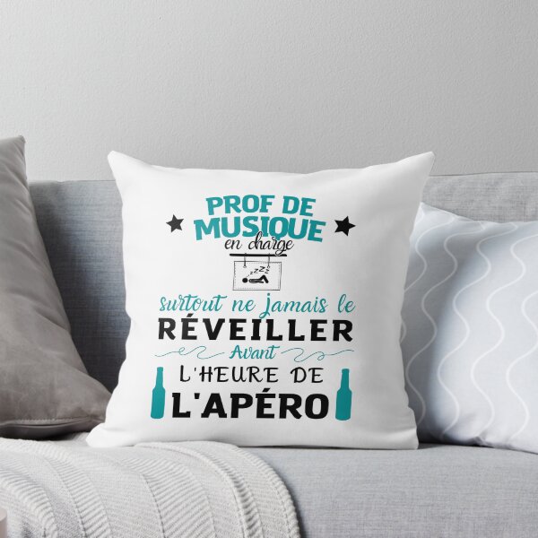 Aperçu de l'œuvre Cadeau Humour Homme prof de musique Noel anniversaire créée et vendue par RomualdGR.
