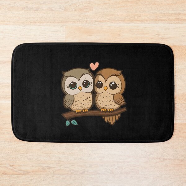 Item preview, chibi owls heart designed and sold by JoRealm.
