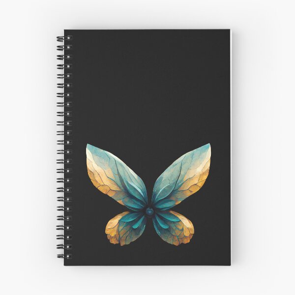 Item preview, Blue and Gold Leaf Stylized Butterfly designed and sold by A-Artistries.