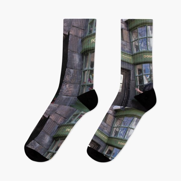 Item preview, Dogweed and Deathcap Diagon Alley Photography - Green Enchanted Architecture designed and sold by Lucidesigns.