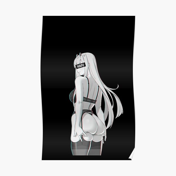 Darling In The Franxx Zero Two Waifu Poster For Sale By Kiuworpww Redbubble 6229