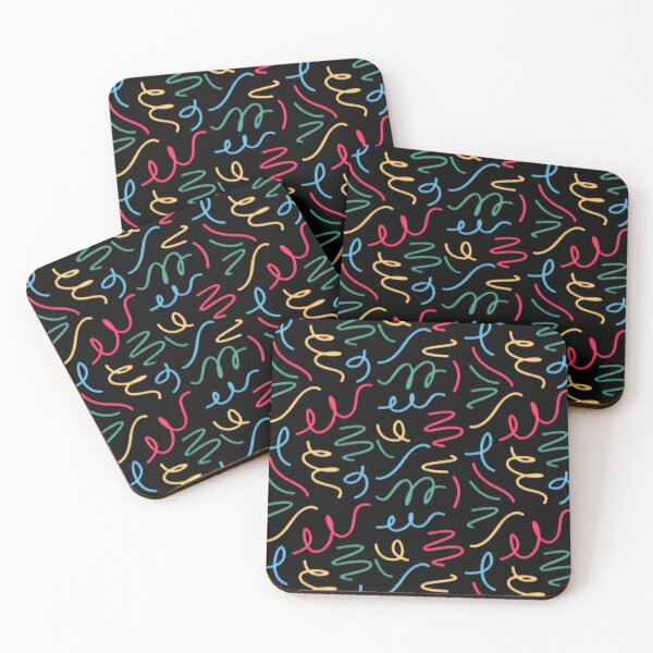 Item preview, Colorful Scribble Pattern designed and sold by kriitiika.