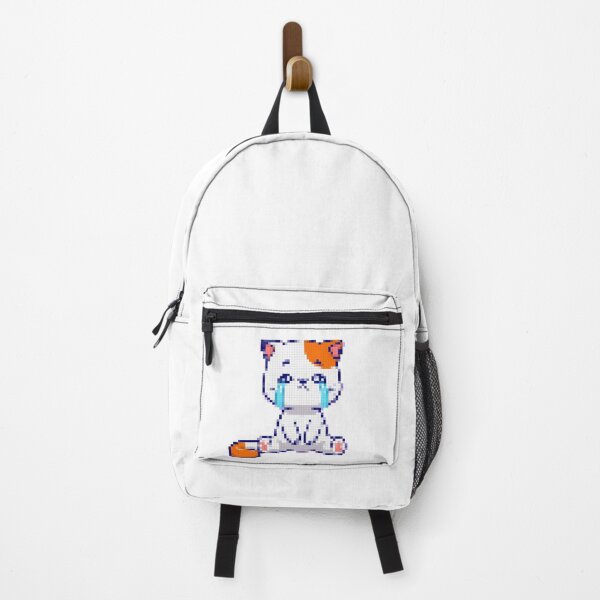 Item preview, Cute Sad Cat Crying With Tears Pixel Art designed and sold by Add To Cart.