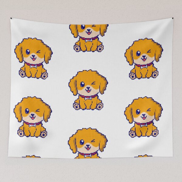 Item preview, Clairo Dog Pixel Art designed and sold by Add To Cart.