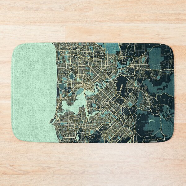 Item preview, Perth City Map of Australia - Summer designed and sold by deMAP.