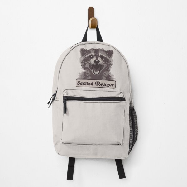 Item preview, Skilled Forager Raccoon designed and sold by Unhinged Heather.