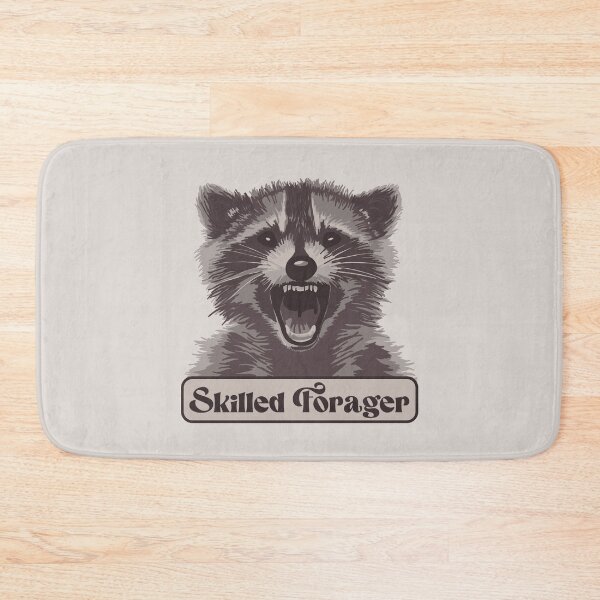 Item preview, Skilled Forager Raccoon designed and sold by Unhinged Heather.