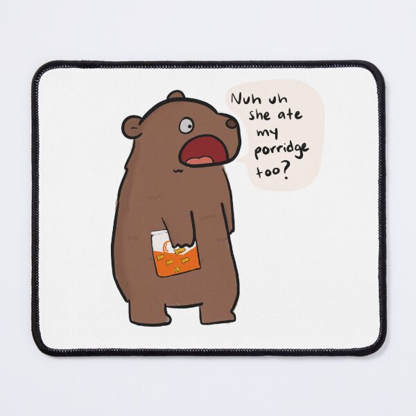 Item preview, Baby Bear eating goldfish designed and sold by Hanasroad.