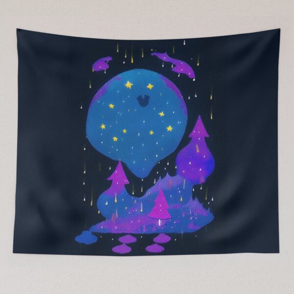 Item preview, starry night, raining star designed and sold by NAIMINI.