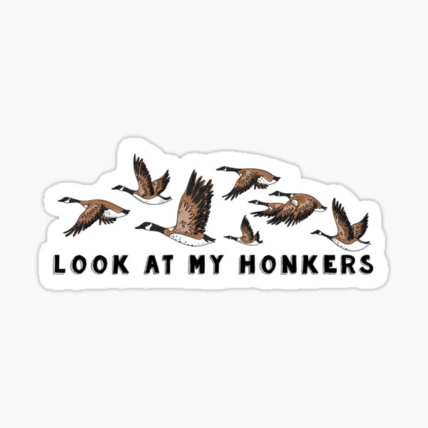 Aperçu de l'œuvre Regardez mon design d'oie honkers créée et vendue par KingsQueen33.