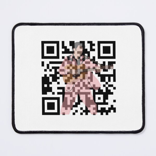 Item preview, Baby, Let's Play House Elvis Pink Suit Scene QR Code designed and sold by emc-designs.
