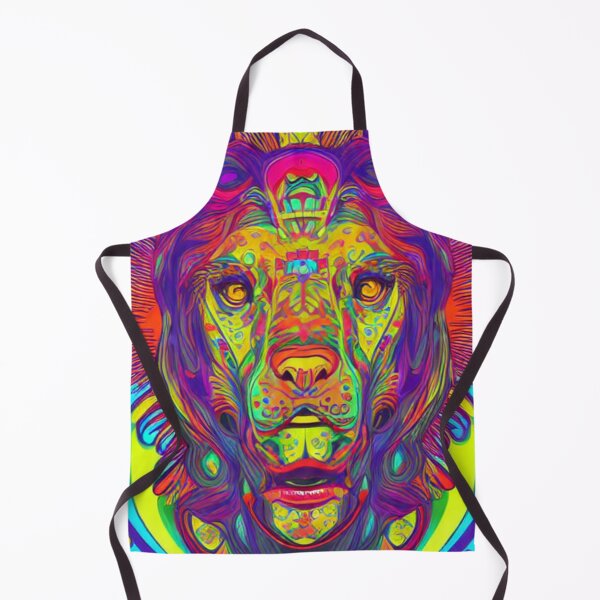 Item preview, Psychedelic Artwork Lion Majestic designed and sold by Mindscyther.