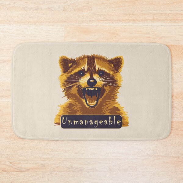 Item preview, Unmanageable Raccoon designed and sold by Unhinged Heather.