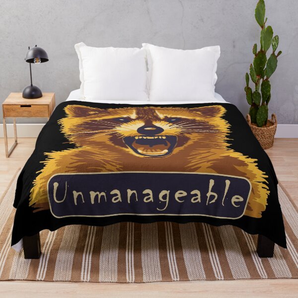 Item preview, Unmanageable Raccoon designed and sold by Unhinged Heather.