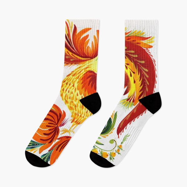 Item preview, Rooster Watercolor Painting designed and sold by Svitlana Prouty.