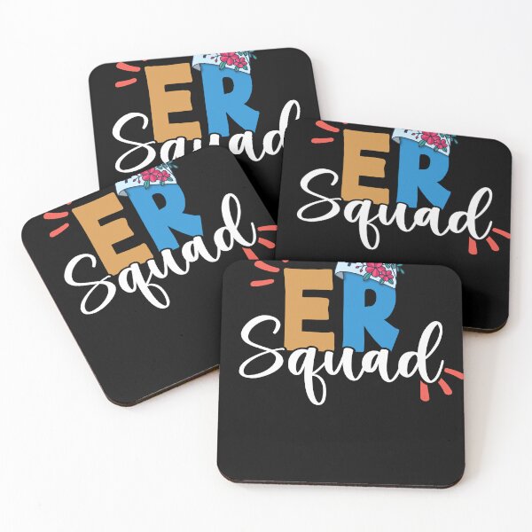 Item preview, ER Squad, Cute ER Nurse Apparel, Nursing  designed and sold by Merchking1.