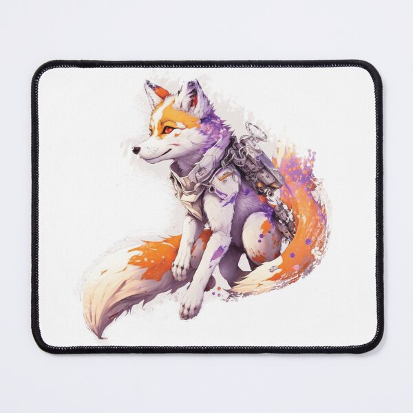 Item preview, Cool arctic white and orange wolf design designed and sold by Wolf-Bros.