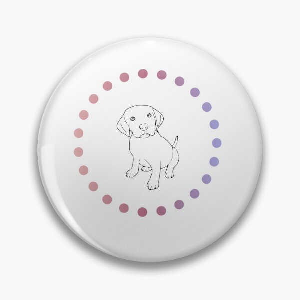 Item preview, Colourful dot puppy designed and sold by Beautyqueens Beautys.