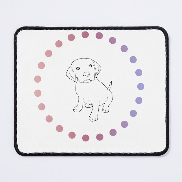 Item preview, Colourful dot puppy designed and sold by Beautyqueens Beautys.